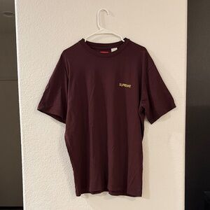 Supreme Brown Short Sleeve Shirt